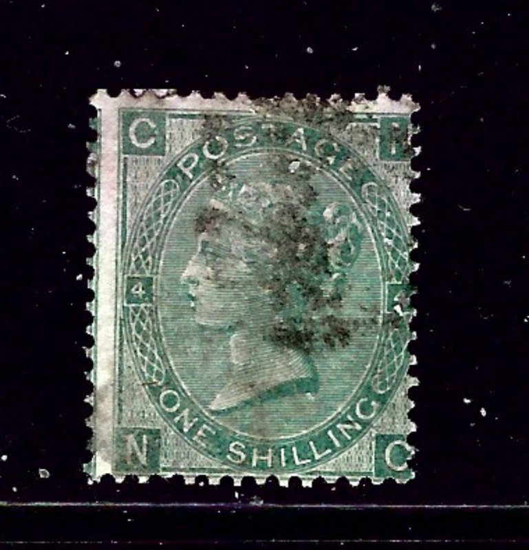Great Britain 48 Used 1865 issue; 2019 