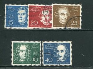 Germany #804a-e used VF 