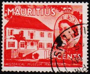 Mauritius. 1953 15c S.G.298 Fine Used