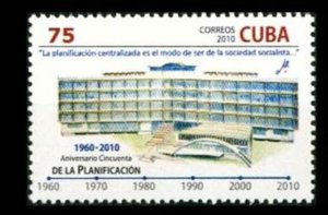 CUBA Sc# 5076  CENTRAL PLANNING government  2010 MNH