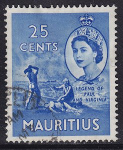 Mauritius 258 Legend of Paul & Virginia 1953