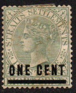 Straits Settlements Sc #82 Mint Hinged