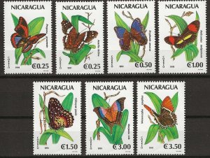 NICARAGUA 1991 SG 3119/25 MNH