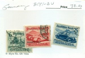 GERMANY #B141-3, Used, Scott $78.00