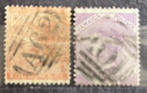 Jamaica #10-11 Used- SCV=$19.50  (Crease)