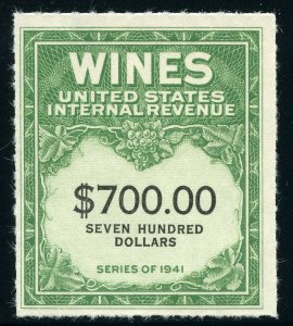 US SCOTT #RE167A Mint NGAI Wine Stamp 