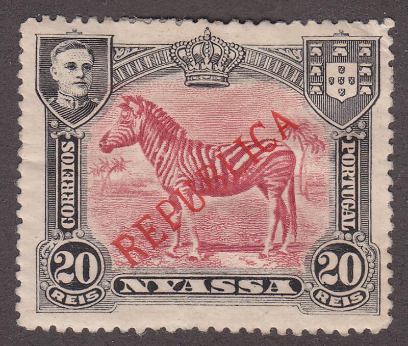 Nyassa 54 Zebra O/P 1911