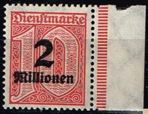 Germany 1923,Sc.#O38 MNH Official Stamp