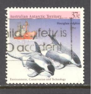 Australian Antarctic Territory Sc # L76a used (DT)