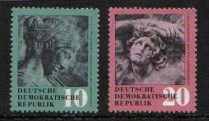 Germany  DDR 1958 MNH Antique arts complete