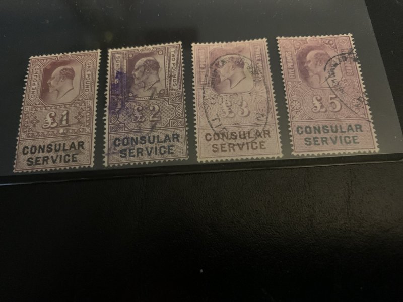 Gr. Britain Consular mail