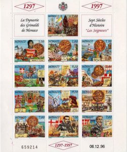 Scott #2023 Grimaldi Dynesty S/S MNH