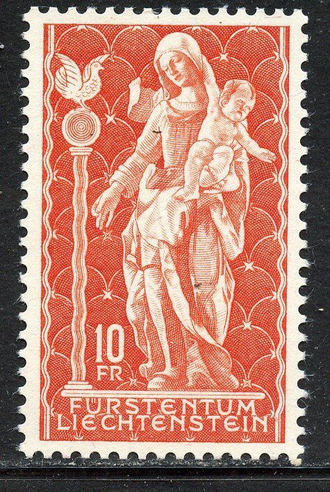 Liechtenstein # 395, Mint Never Hinge.