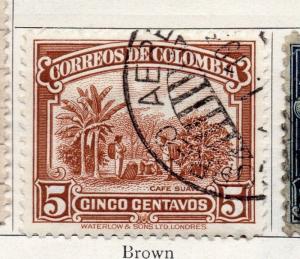 Colombia 1932 Air Stamp Issue Fine Used 5c. 097583