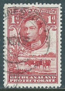 Bechuanaland Protectorate, Sc #125, 1d Used