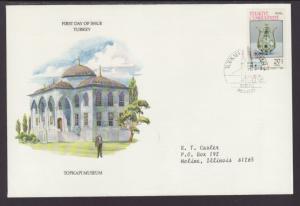 Turkey 1987 Typed FDC BIN