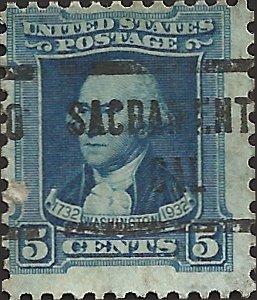 # 710 USED BLUE WASHINGTON BICENTENNIAL