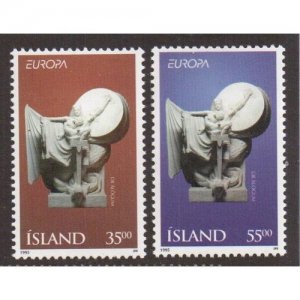 Iceland   #801-802    MNH   1995   Europa