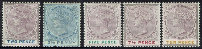 LAGOS 1887 QV RANGE TO 10D 