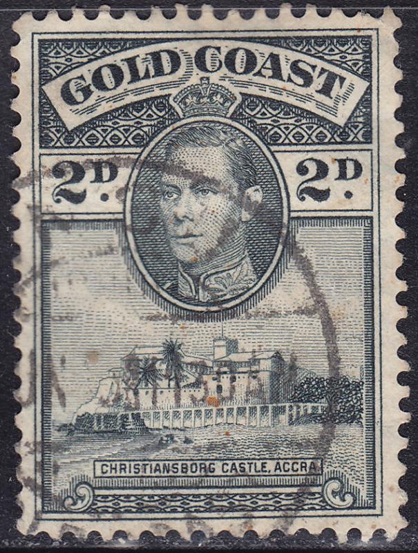 Gold Coast 118 USED 1938 Christiansborg Castle, Accra