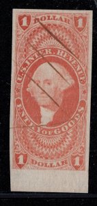 U.S. - R67a - Huge Bottom Margin - Very Fine - Used