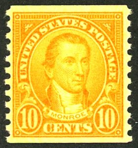 U.S. #603 MINT OG NH