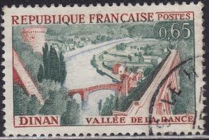 France 1011 USED 1961 Rance Valley & Dinan