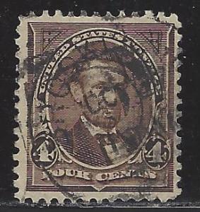 United States Scott # 254, used