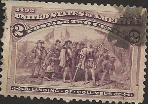 # 231 BROWN VIOLET USED LANDING OF COLUMBUS SCV-0.30