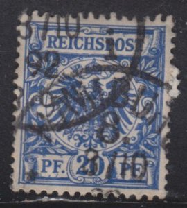 Germany 49 Reichpost 20Pf 1889