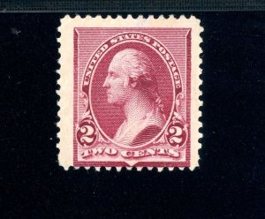 USAstamps Unused XF US 1890 Washington Scott 219d NG Jumbo Margins SCV $160+