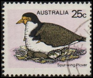Australia 684 - Used - 25c Spur-wing Plover (1978)