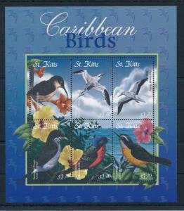[35927] St. Kitts 2001 Birds Vögel Oiseaux Ucelli   MNH Sheet