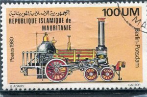 Mauritania 1980 TRAIN BERLIN-POTSDAM 1v Perforated Fine used