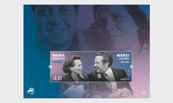 Portugal - Postfris/MNH - Sheet Maria Barroso And Mário Soares 2025