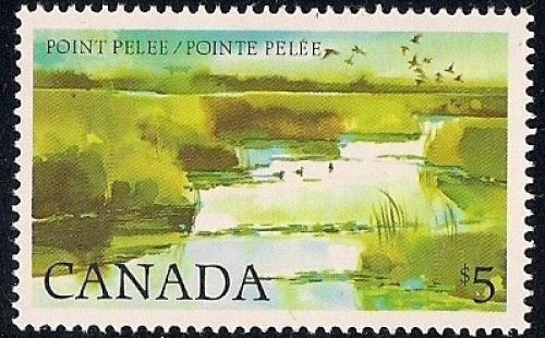 Canada #937 5 Dollars Pointe Pelee mint OG NH VF