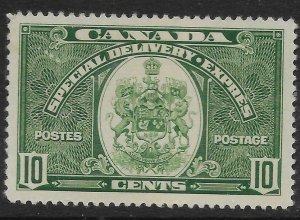 CANADA SGS9 1939 10c GREEN SPECIAL DELIVERY MNH
