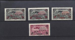 Syria, MC1-4, Military Stamps Airmail Singles,**MNH**