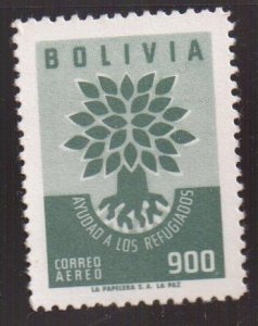 Bolivia   #C214  mnh  1960 Symbol uprooted oak 900