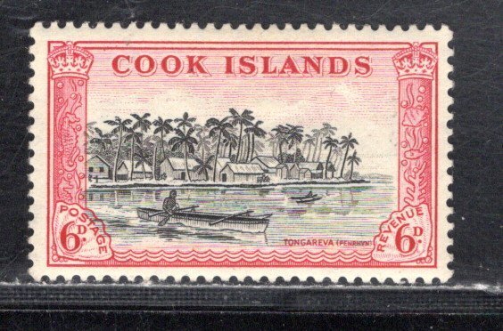 COOK ISLANDS  SC# 136 FVF/MOG