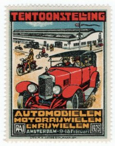 (I.B-CKK) Netherlands Cinderella : RAI Car Show (Amsterdam 1923)