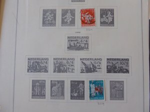 Netherlands 1872-1965 Stamp Collection on Scott International Pages