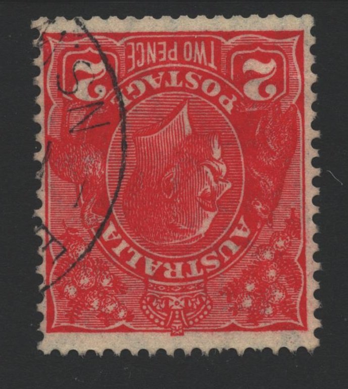 Australia Sc#116 Used - Inverted Watermark