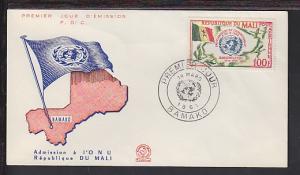 Mali C11 UN 1961 U/A FDC 