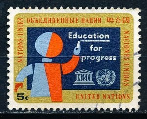 United Nations - New York #135 Single Used