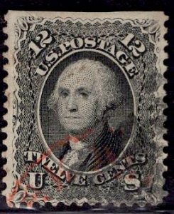 US Stamp #69 USED SCV $95. Nice Impression.
