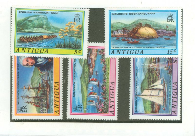 Antigua #369-373 Mint (NH) Single (Complete Set)