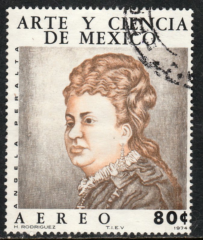 MEXICO C443, Art & Science (Series 4) Musicians A. PERALTA. USED.  F-VF. (1312)