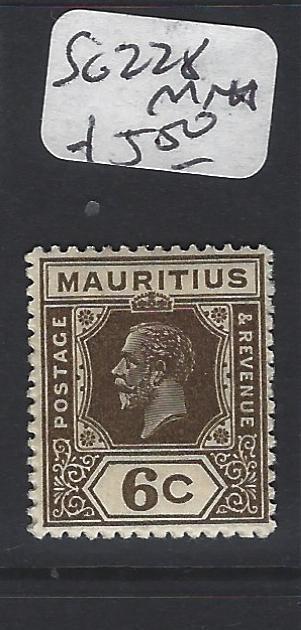 MAURITIUS (P1905B)  KGV 6 C SG  228   MNH