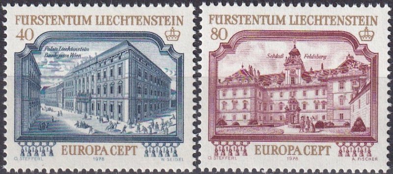 Liechtenstein #636-7  MNH (S10485)